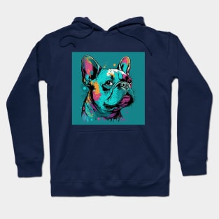 French Bulldog in Pop Art Hoodie